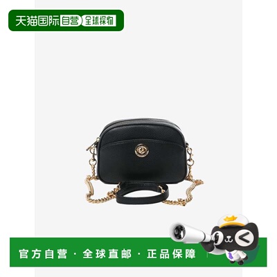 美国直邮MARC JACOBS-女士Signet Turnlock相机包斜挎包单肩包