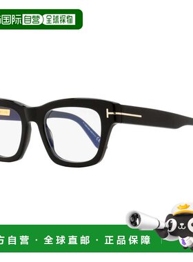自营Tom Ford Unisex蓝色块签名眼镜TF6036-B 001黑色52mm-001 美