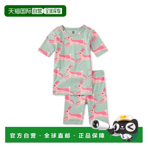 自营tea collection在你的梦中睡衣套装-盛开的兔子 美国奥莱直发