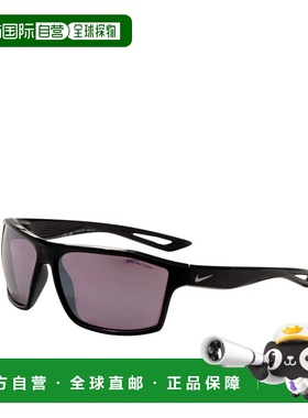 自营Nike Men's 55 mm Black Sunglasses - black 美国奥莱直发