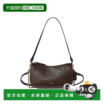 香港直邮COACH 专柜款Waverly女士皮质单肩斜挎手提包蔻驰斜挎包