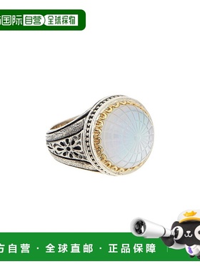 自营Konstantino Silver & 18K Doublet Ring - pattern 美国奥莱