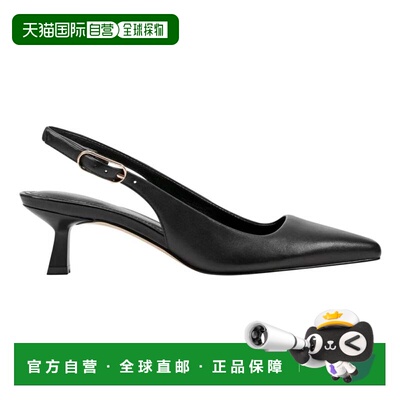 自营Marc Fisher LTD Kory女式黑色尖头小猫鞋跟HTAT1137-黑色 美