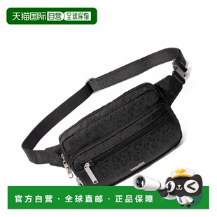 自营baggallini Securtex Anti-Theft Belt Bag Sling - black ch