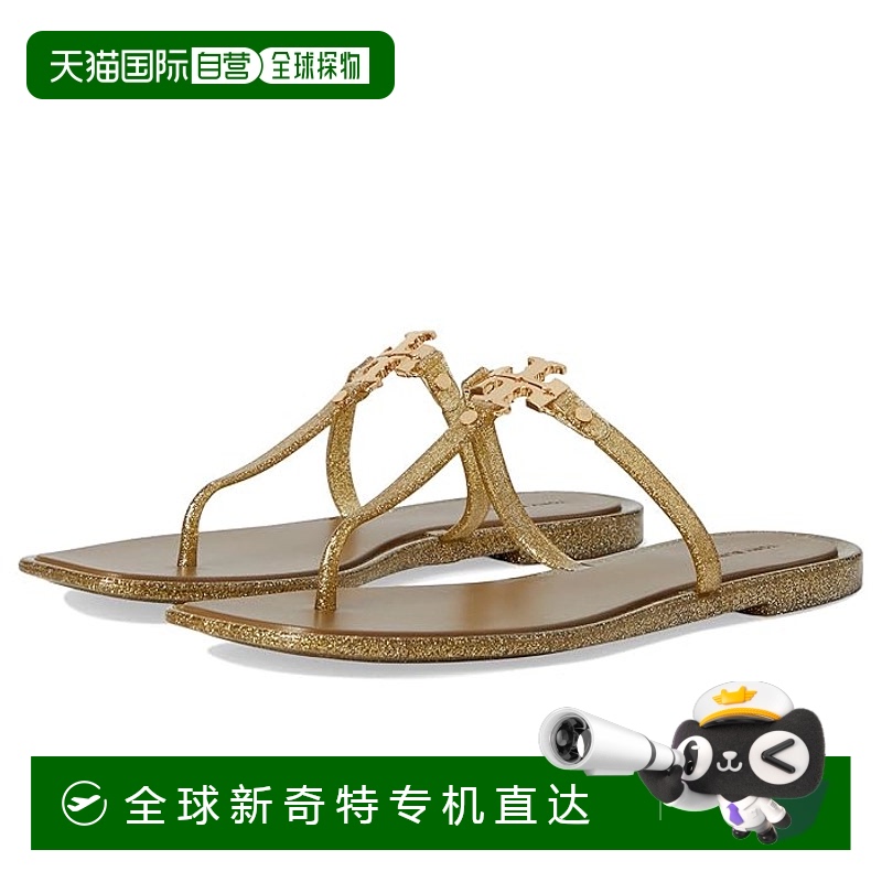 1h可退 香港直邮潮奢 Tory Burch 托里 伯奇 女士 Roxanne 胶质拖
