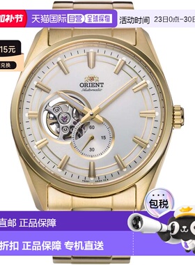 自营Orient Men's Contemporary Small Seconds Semi Skeleton 40