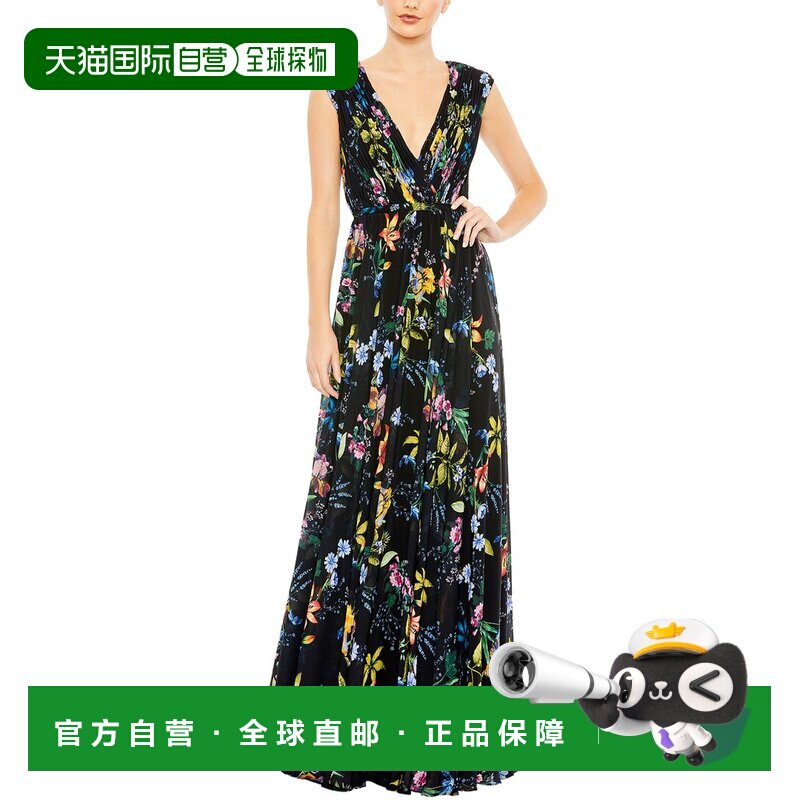 自营mac duggal 女士 礼服/晚装 美国奥莱直发连衣裙长裙图片