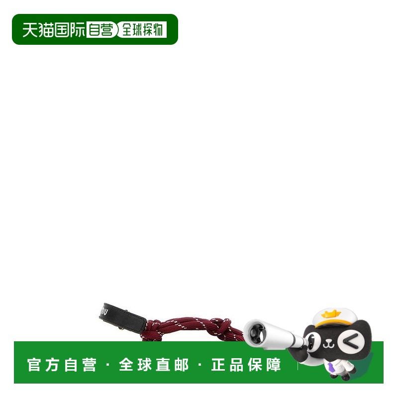 1h可退 香港直邮潮奢 Miu Miu 缪缪 女士 徽标压纹平底凉鞋 5X420
