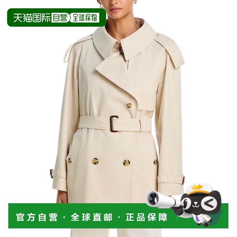 【美国直邮】burberry/博柏利 女士 风衣 【付后1h可退】