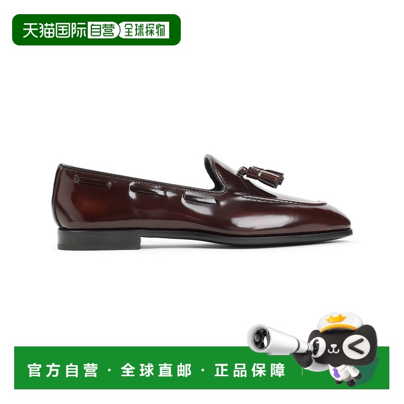 自营 church'sMaidstone Tabac小牛皮乐福鞋-棕色 美国奥莱直发