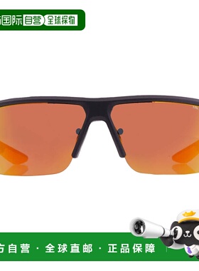 自营Nike Orange Mirror Shield Men's Sunglasses NIKE TEMPEST