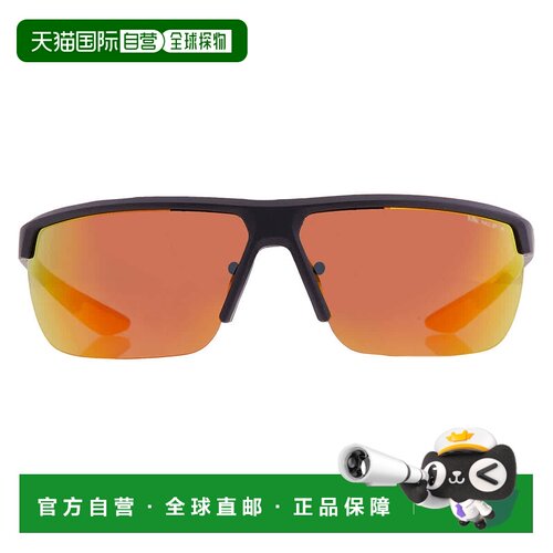 自营Nike Orange Mirror Shield Men's Sunglasses NIKE TEMPEST