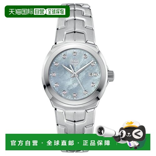 自营Tag Heuer女士经典蓝色表盘手表-蓝色 美国奥莱直发