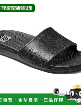 1h可退 香港直邮潮奢 reef 男士 Oasis 凉拖拖鞋 black黑色 舒适