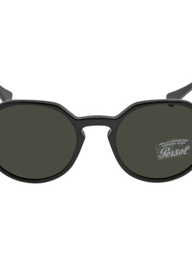 自营Persol Green Geometric Unisex Sunglasses PO3255S 95/31 5