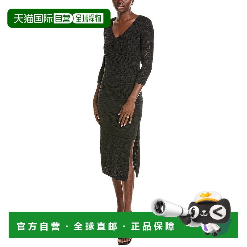 自营 rag & bone Renee 长裙 - 黑色 美国奥莱直发