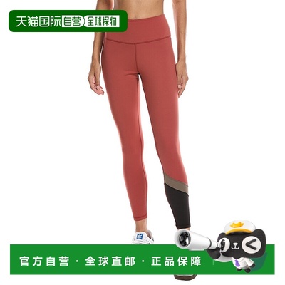 自营Spiritual Gangster Baldwin 7/8 Legging - red 美国奥莱直