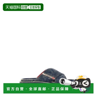 迪赛 男士 1h可退 交叉带牛仔拖鞋 Diesel Slide 香港直邮潮奢