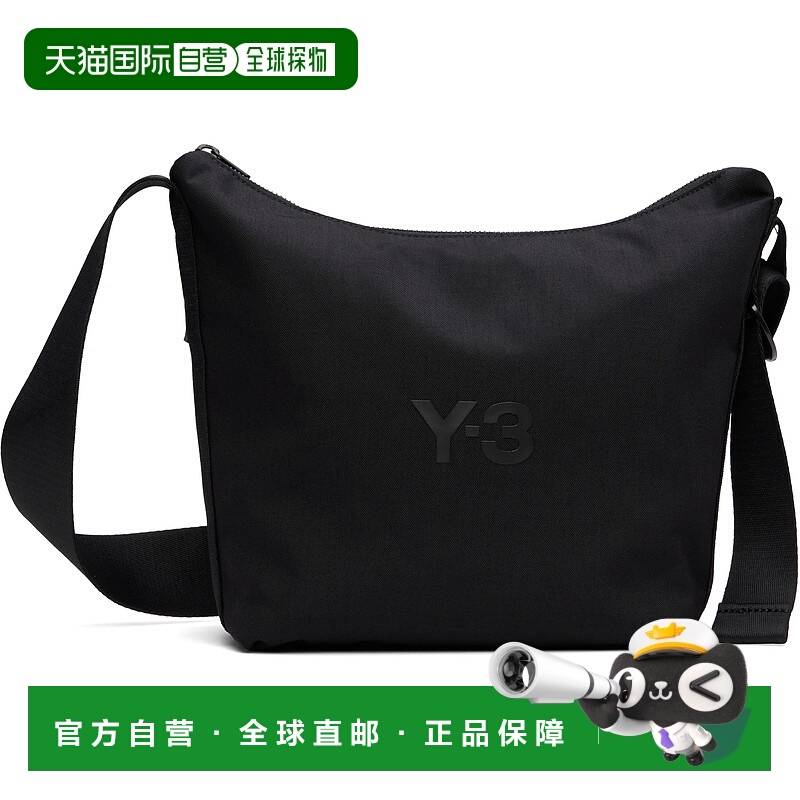 香港直邮潮奢 Y-3 女士 黑色小号斜挎包 JW6216 black黑色 舒适时