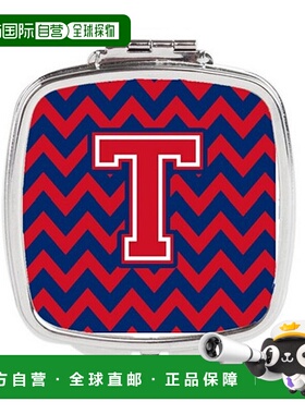 自营 Carolines Treasures CJ1054-TSCM 字母 T 雪佛龙耶鲁正品