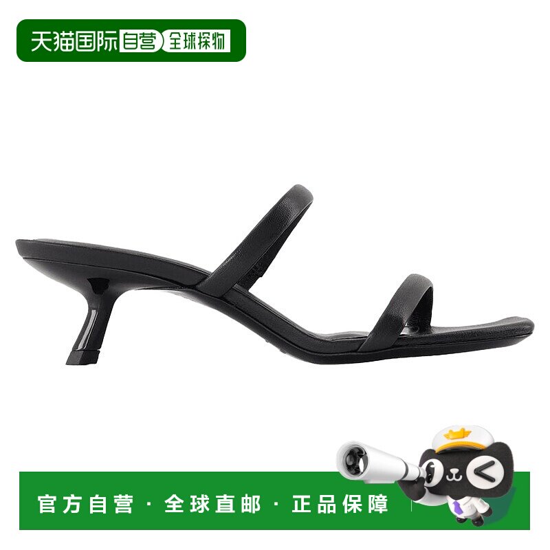 自营Hilda Mule - ANINE BING - Leather - Black - black 美国奥