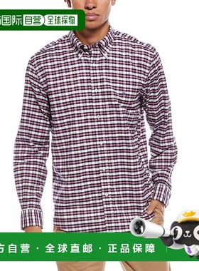 自营Brooks Brothers Regular Fit Oxford Shirt - red 美国奥莱