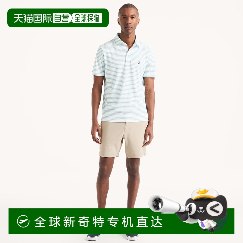 自营Nautica男式7英寸Navtech修身短款石板 【美国奥莱】直发