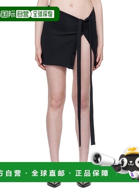 1h可退 香港直邮潮奢 Jade Cropper 女士 海军蓝纽扣短裙 SS20240