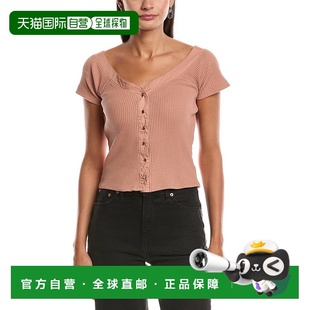 LTD brown Alessia Top 美国奥莱直发上衣 Rivera 自营Nation