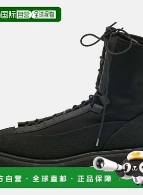 自营Salvatore Ferragamo Black Stretch Fabric Atlante Combat