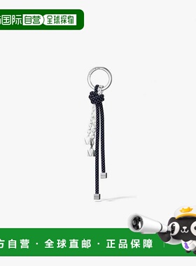 自营michael kors银色和斑点绳包魅力-连衣裙蓝色 美国奥莱直发