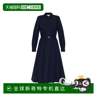 香港直郵潮奢 女士 托里 伯奇 Burch 褶飾棉質(zhì)襯衫 1h可退 裙 Tory