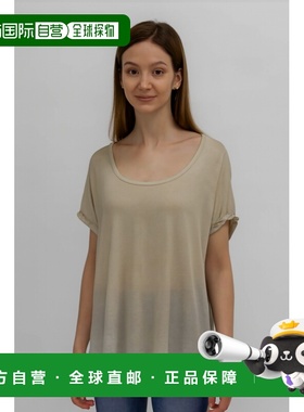 自营incashmereSilk/Cashmere Blend Drop Needle Stitch Pullove