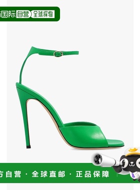 自营Victoria Beckham 新款女士绿色高跟鞋 - 绿色 美国奥莱直发