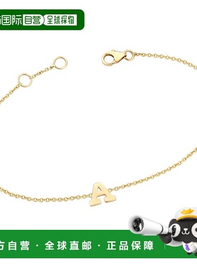 自营 ariana rabbani金色首字母手链 - g 美国奥莱直发