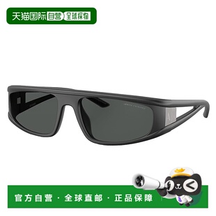 自营Armani Exchange AX 4159SU 838487 59mm中性不规则太阳镜-哑