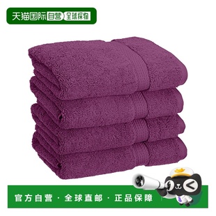 superior埃及棉酒店优质 4 件套手巾套装 - 梅花 【美国奥莱】直