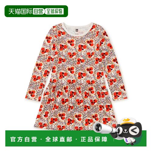 自营tea collectionLong Sleeve Pocket Dress - turkish tulip p