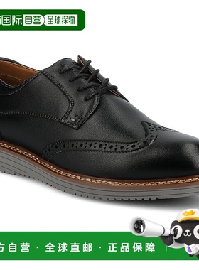 自营 vance co.Vance Lorenzo Wingtip Hybrid 休闲正装鞋 - 黑色