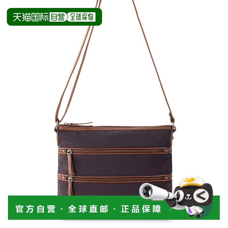 自营the sakEsperato 斜挎包 - 生态斜纹布 - 紫红色 美国奥莱直