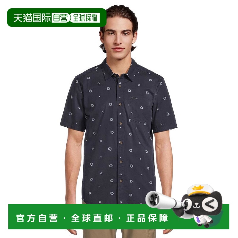 1h可退 【美国直邮】volcom 男士 衬衫短袖