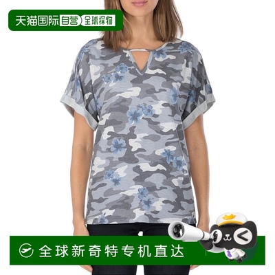 自营 b collection by bobeauWomens Dolman Cuffed Keyhole Neck