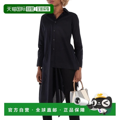 自营yohji yamamoto山本耀司不对称长款衬衫-多色 美国奥莱直发