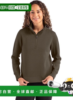 自营Cutter & Buck Roam Epic Versatility Recycled Womens Quar