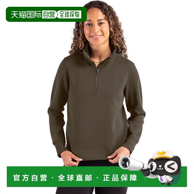 自营Cutter & Buck Roam Epic Versatility Recycled Womens Quar