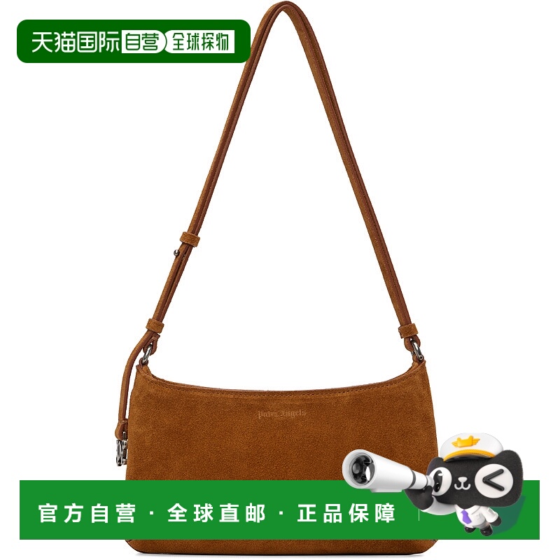 1h可退 香港直邮潮奢 Palm Angels 棕榈天使 女士 黄褐色 Suede G