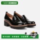 Leather Naturalizer Flats 自营Women Patent Darry Black Loa