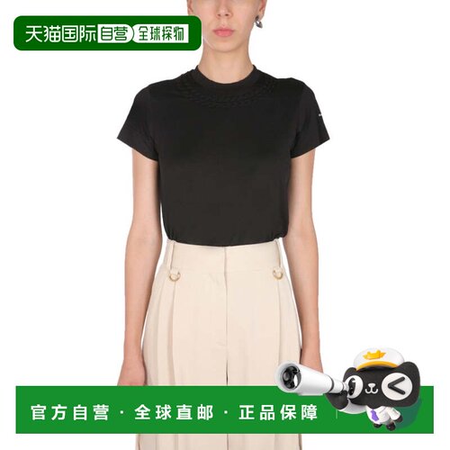 自营givenchy合身黑色t恤-中性色 美国奥莱直发女装