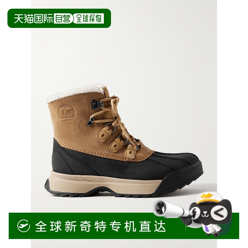 香港直邮潮奢 Sorel 冰熊 男士 SCOUT™ 87'™ LUX 人造皮毛内里牛