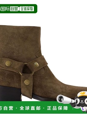 自营Debbie boots - Golden Goose Deluxe Brand - Leather - Kha